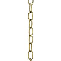 Nuvo Lighting 1 Yard Antique Brass 8 Gauge Chain