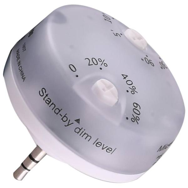 White Microwave Motion Sensor