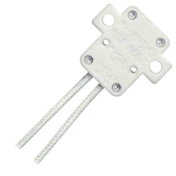 Porcelain Round Halogen Socket