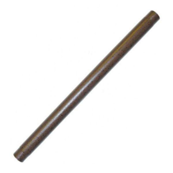 12" Old Bronze Mounting Stem 1/2" Threaded Ends Steel Pipe