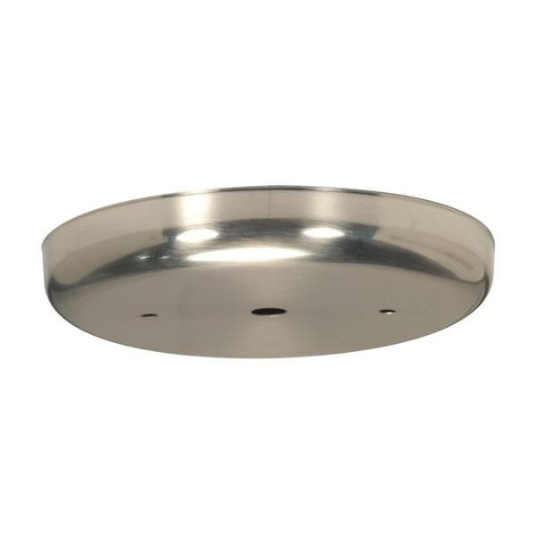 Smooth Contemporary Canopy Brushed Nickel Finish
