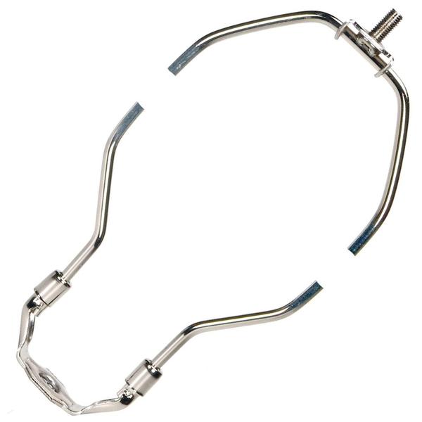 10.5" Polished Nickel Light Duty Harp