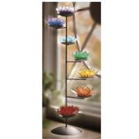 OM Gallery 28" 7 Slot Dahlia Lotus Spiral Stand 