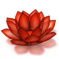 View Horizon Paradise Lotus Tea Light Candle Holder