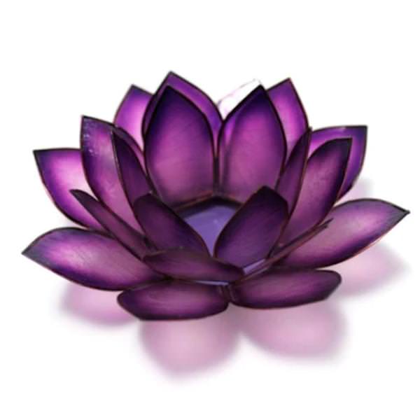 Passion Paradise Lotus Tea Light Candle Holder