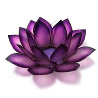 View Passion Paradise Lotus Tea Light Candle Holder