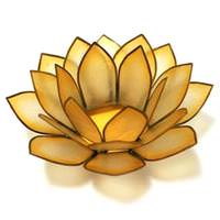 View Sunshine Paradise Lotus Tea Light Candle Holder