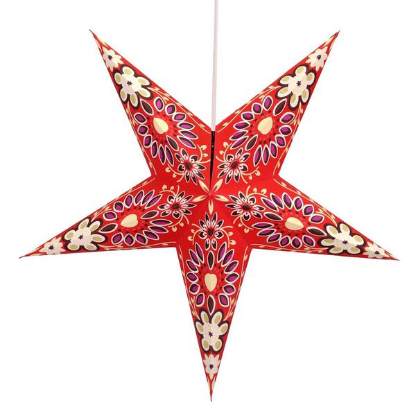 24" Octopi Paper Star Light