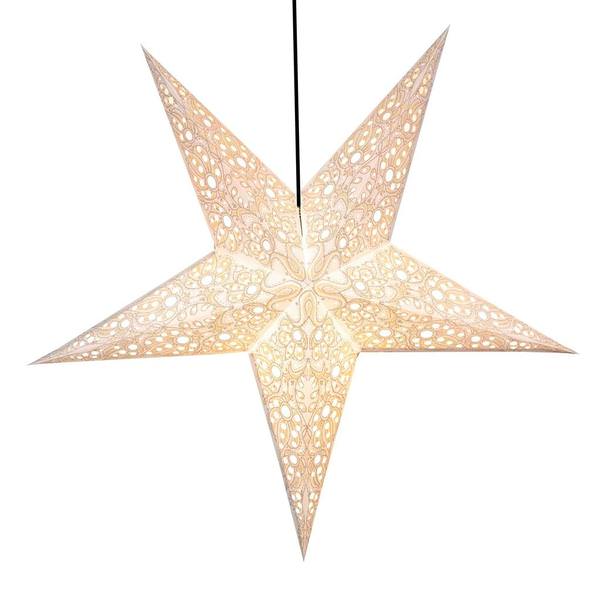 24" Glow Paper Star Light