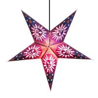 OM Gallery 24" Purple Heaven Paper Star Light