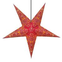 OM Gallery 24" Tangerine Paper Star Light