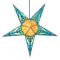 OM Gallery 24" Dolphins Paper Star Light