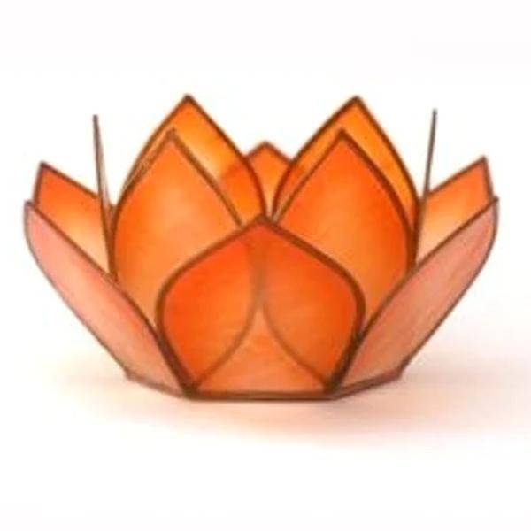 Mango Paradise Mini Lotus Tea Light Candle Holder