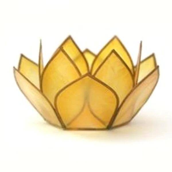 Sunshine Paradise Mini Lotus Tea Light Candle Holder