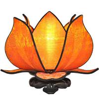 OM Gallery 12" Sun Baby Blooming Lotus Lamp