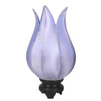 OM Gallery 16" Sky Baby Flowering Lotus Lamp