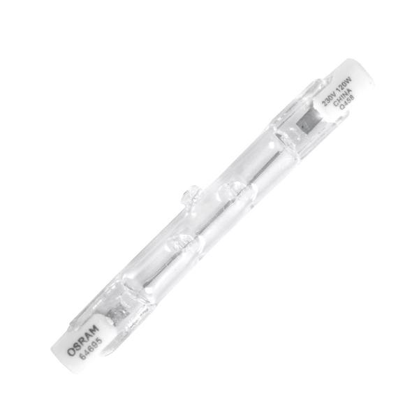 120 watt 230 volt T4 Recessed Single Contact Base 2950K Warm White Clear