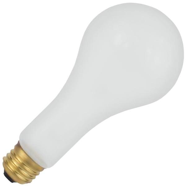 250 watt 120 volt A23 Medium Screw Base 3200K Natural White