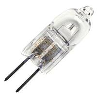 Osram 10 watt 6 volt T3 Sub-Miniature Bi-Pin Base Clear 2700K Warm White
