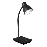 Ottlite Black Adjustable LED Desk Lamp 