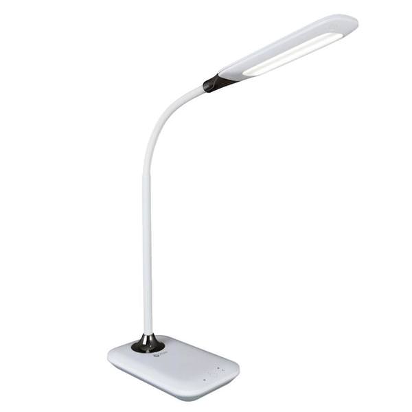 White Adjustable Enhance LED Sanitizing Desk Lamp 