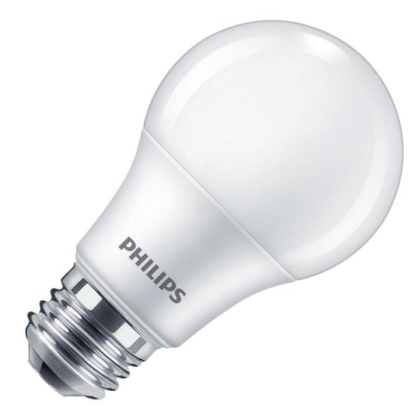 14 watt 120 volt A19 Medium Screw Base 3000K Natural White Frosted Dimmable LED