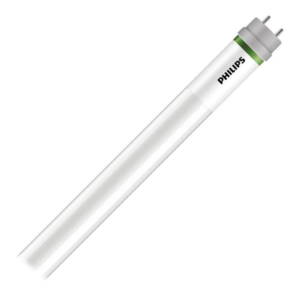 48" 9.5 watt 120/277 volt T8 Medium Bi-Pin Base 3500K MasterClass MainsFit Frosted Glass Dimmable LED