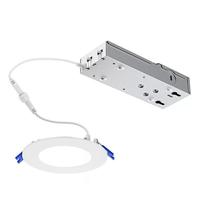 Philips 5"-6" Selectable watt 120/277 volt CCT Selectable White White AirSeal Flush Mount Round Dimmable LED
