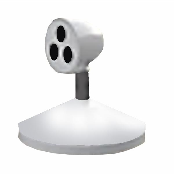 1.5 watt White Remote Lamp Head LED Exit / Emergency Light
