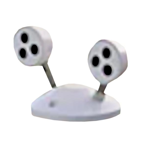 3 watt White Remote Lamp Heads LED Exit / Emergency Light