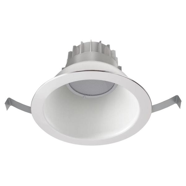 4" 25 watt 120/277 volt CCT Selectable ModuLyte Round White Reflector Round Dimmable LED