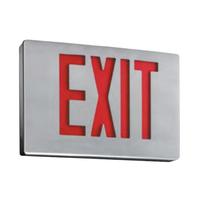 Philips LED AC Only Red Single Face Exit Light