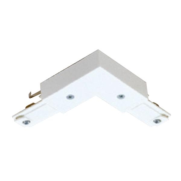 Basic Track White "L" Connector
