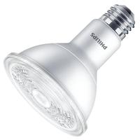 Philips 10 watt 120 volt PAR30 Medium Screw Base 3000K Natural White White Clear Dimmable LED