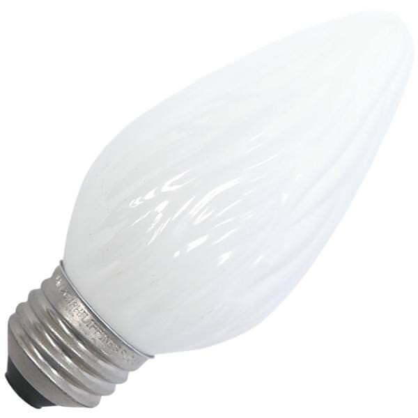 25 watt 120 volt F15 Medium Screw Base Long Life White