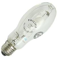 Philips 175 watt ED17 Medium Screw Base 4000K Cool White Clear Metal Halide