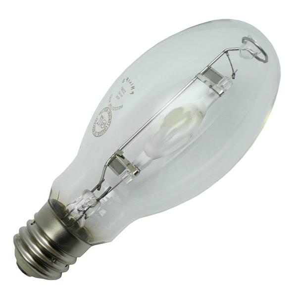 320 watt ED28 Mogul Screw Base 4100K Cool White Clear Metal Halide
