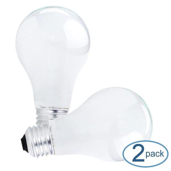 29 watt 120 volt A19 Medium Screw Base Soft White (2 pack)