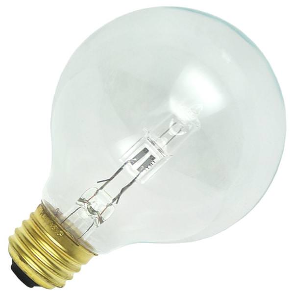 40 watt 120 volt G25 Medium Screw Base 2800K Warm White Clear Dimmable 