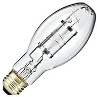 Philips 100 watt ED17P Medium Screw Base 4000K Cool White Clear Metal Halide
