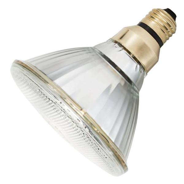 70 watt 95 volt PAR38 Medium Screw Base 3000K Natural White Clear Reflector Flood Metal Halide