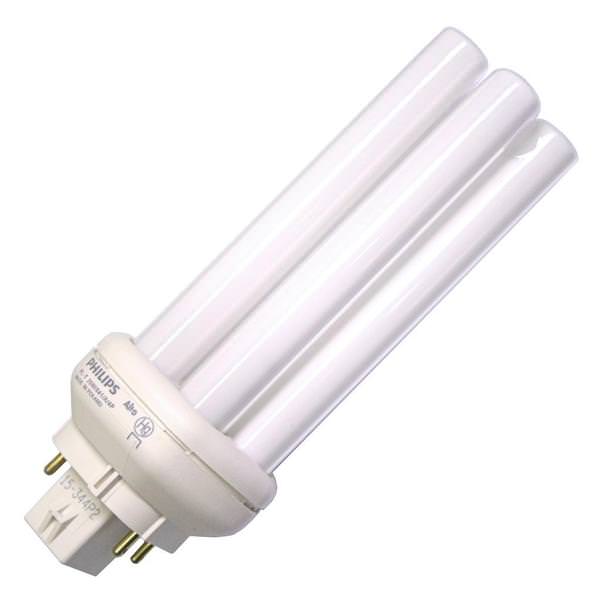 26 watt 120 volt PL-T 4-Pin Base 4100K Cool White CFL