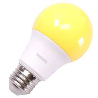 View 8 watt 120 volt A19 Medium Screw Base Non-Dimmable Yellow LED