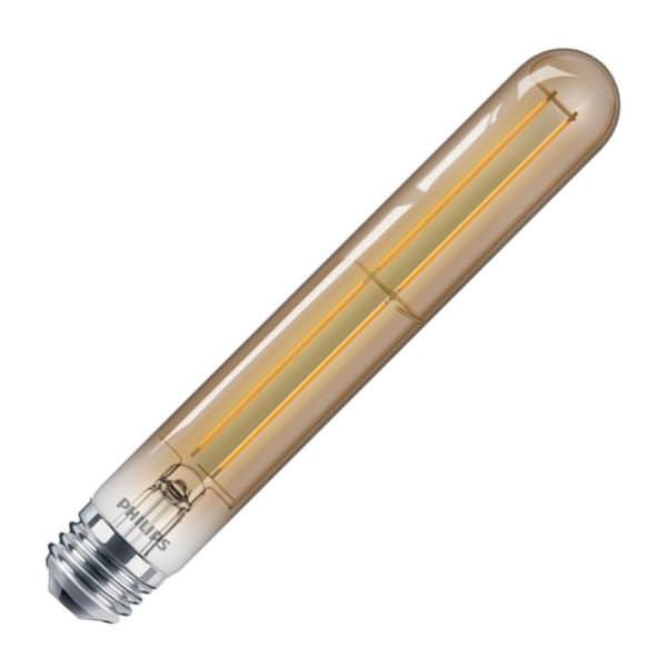 4.5 watt 120 volt T10 Medium Screw Base 2000K Amber Dimmable LED