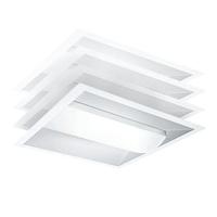 Philips 2' x 2' 16 watt 120/277 volt 5000K Daylight LED Troffer Fixture (4 Pack)
