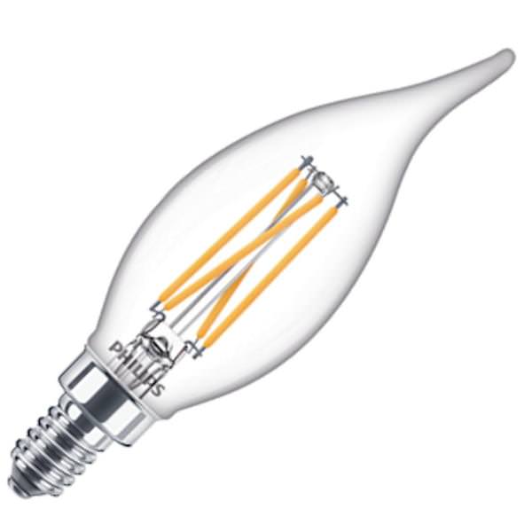 3 watt 120 volt BA11 Candelabra Screw Base 5000K Daylight LED