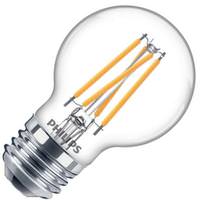 View 3.8 watt 120 volt G16.5 Medium Screw Base CCT Selectable Dimmable LED