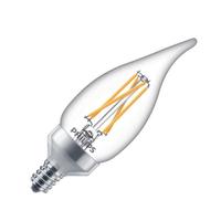 View 5.5 watt 120 volt BA11 Candelabra Screw Base CCT Selectable LED
