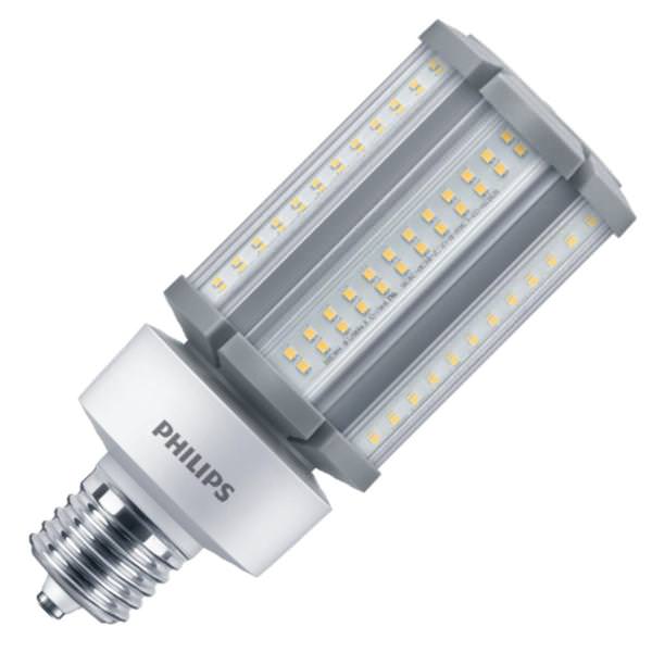 36 watt 100/277 volt Corn Cob Exclusionary Mogul Screw Base 4100K Cool White Dimmable LED