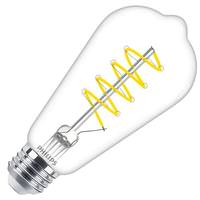 Philips 5.5 watt 120 volt ST19 Medium Screw Base 5000K Daylight LED Light Bulb